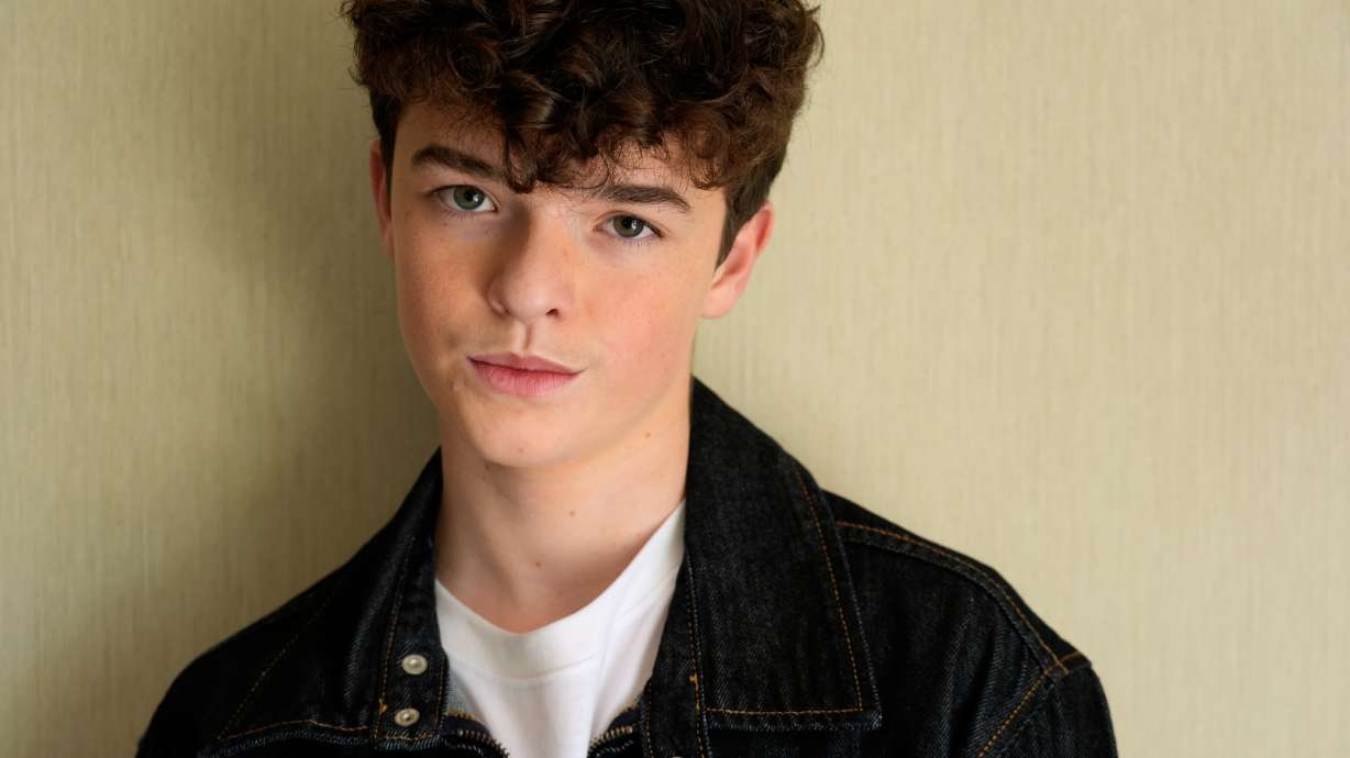 Actor Owen Cooper poses for a portrait on Saturday, Nov. 8, 2025, in Los Angeles.