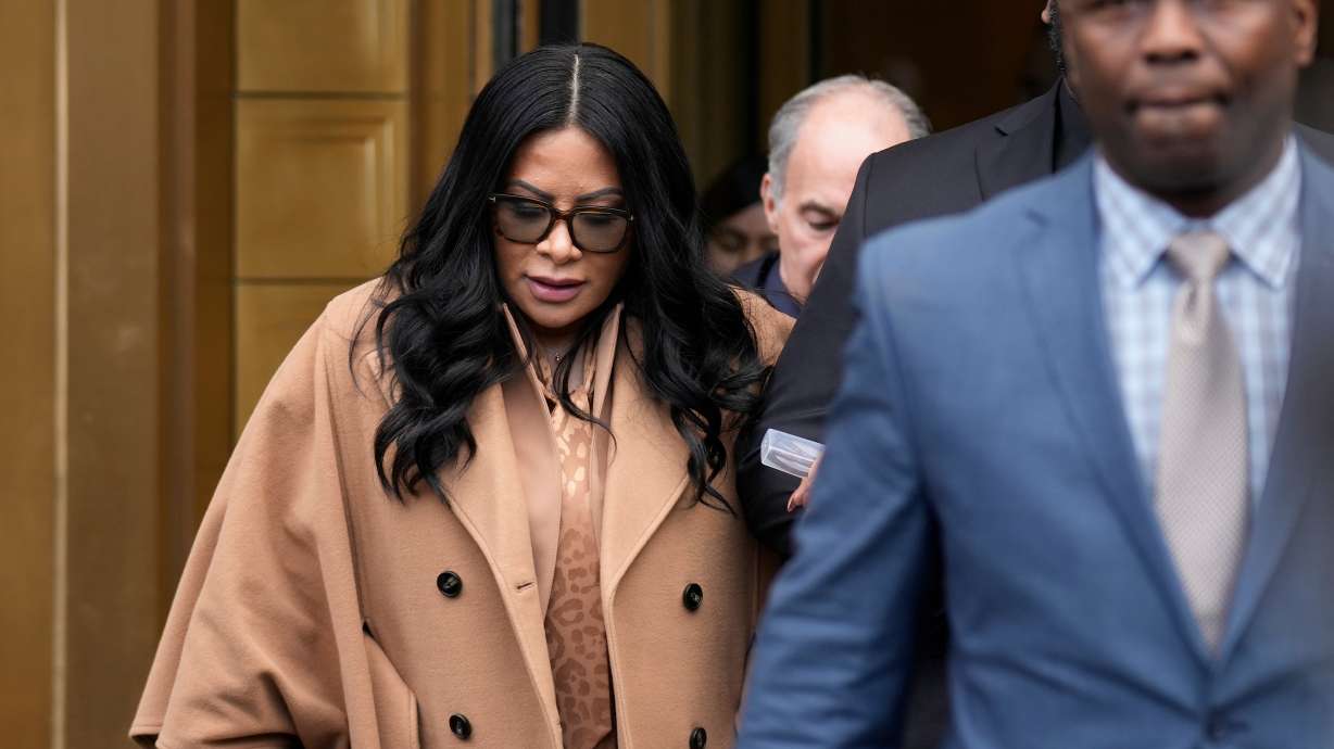 Jennifer Shah leaves federal court in New York on Jan. 6, 2023. Shah, a former star on "The Real Housewives of Salt Lake City," has been moved from a federal prison into a community confinement program after serving less than half of her sentence for defrauding thousands of people.