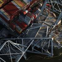 Misplaced wire label, other mishaps likely caused collision, Baltimore bridge collapse, NTSB says