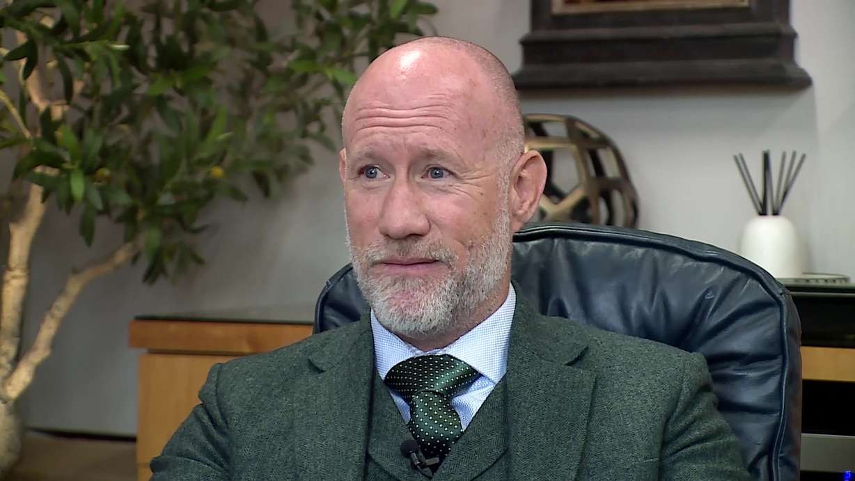 Immigration attorney Adam Crayk, attorney for Jair Celis, speaks with KSL-TV on Wednesday. Crayk said the accusations against his client "just makes no sense."