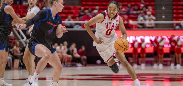 Utah women use strong 2nd quarter to pull away in blowout over Boise State