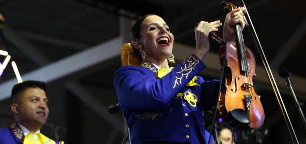 How the Mariachi Rams band turned the NFL game day into a personal Los Angeles soundtrack