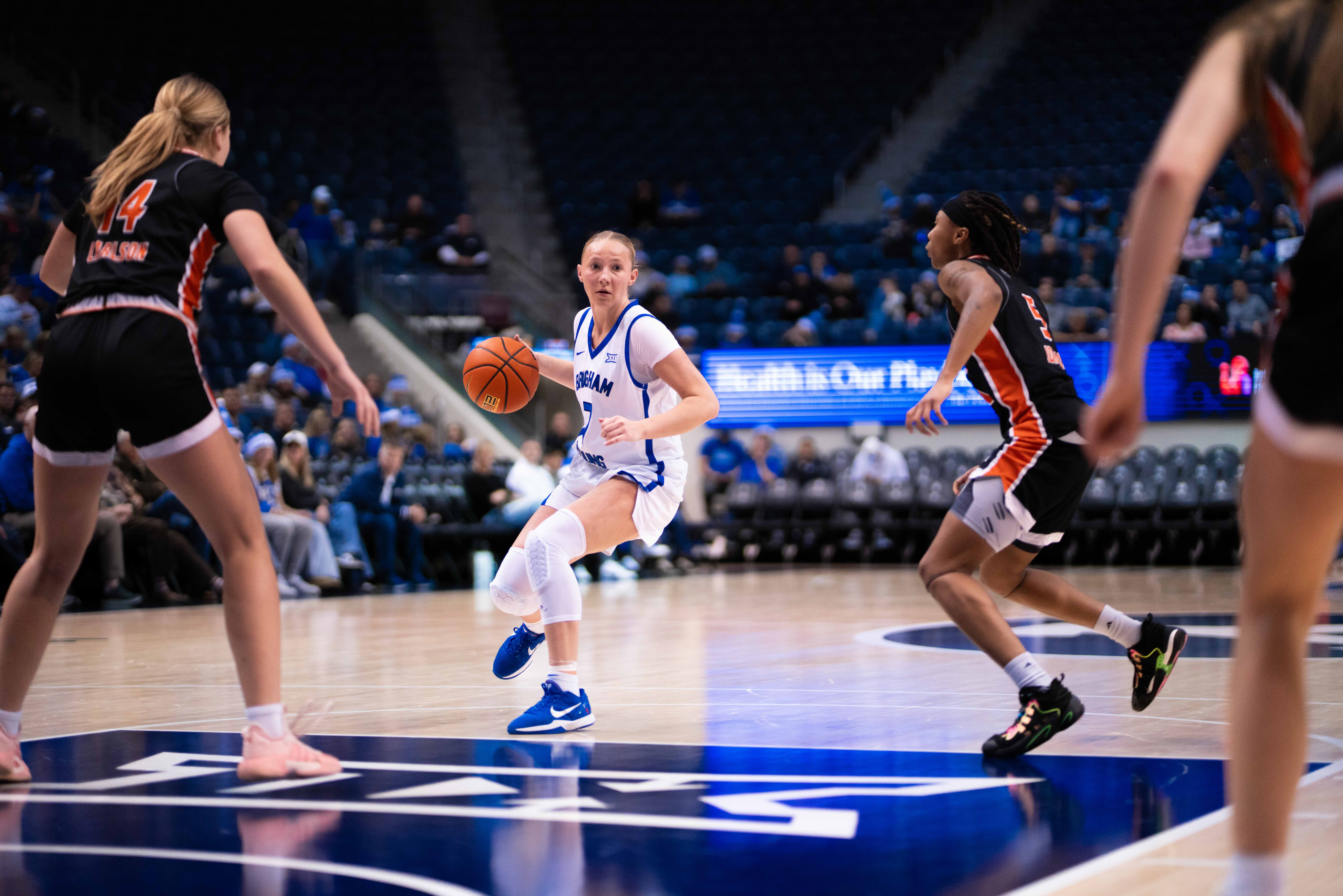 BYU women race past Idaho State for 10-1 start