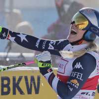 Remarkable Lindsey Vonn wins World Cup downhill at age 41 to start her Olympic season