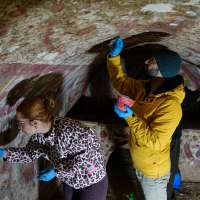 Rare fresco of Jesus as the 'Good Shepherd' uncovered in Turkish town visited by the pope