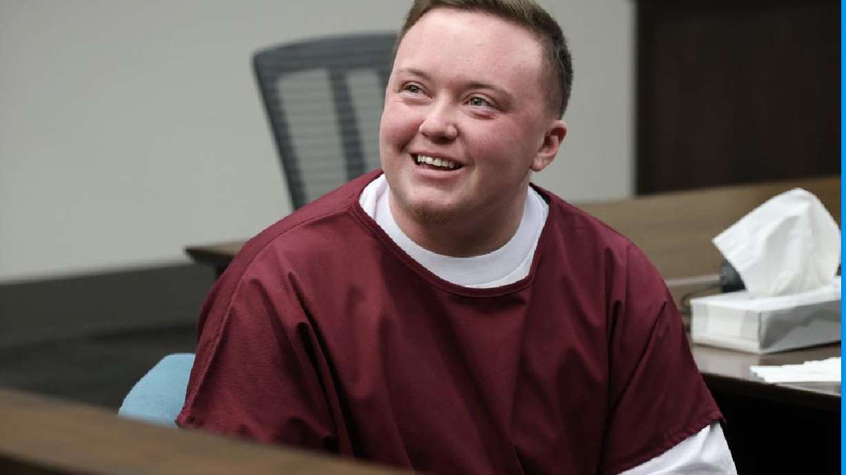 Dakota Grunwald, appearing at a recent parole hearing, is among five transgender inmates at the Utah State Prison suing the state for alleged lack of proper care for gender dysphoria.