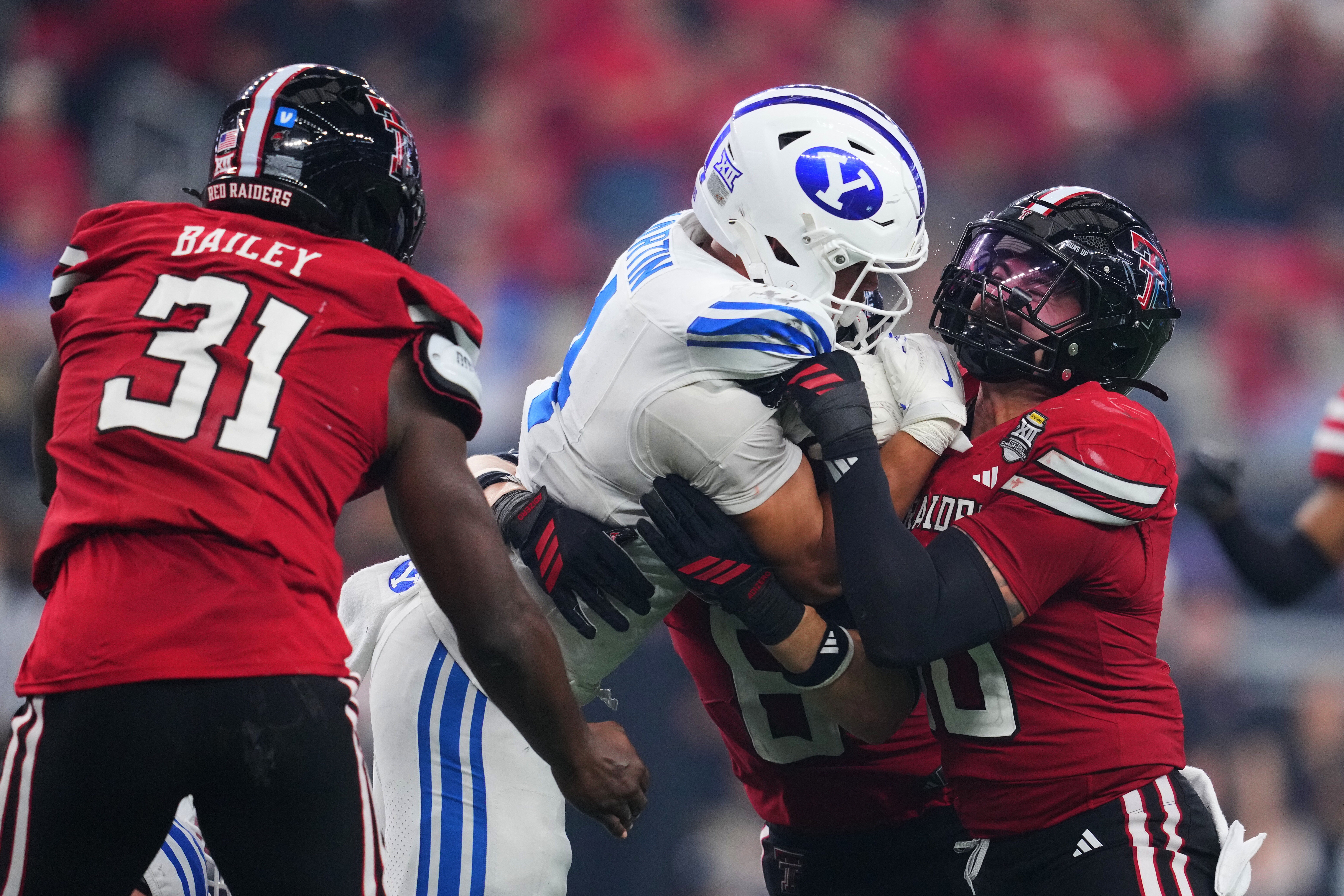 AP All-Big 12: Texas Tech's Rodriguez, BYU's Martin earn league's top player honors