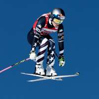 Lindsey Vonn places 2nd in a World Cup downhill a day after becoming oldest winner at age 41