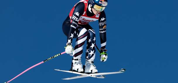 Lindsey Vonn places 2nd in a World Cup downhill a day after becoming oldest winner at age 41