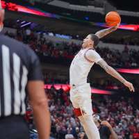 Brazile leads No. 17 Arkansas to 93-86 win over No. 16 Texas Tech in rematch of Sweet 16 game