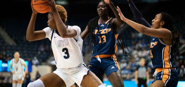 BYU freshman fitting in with rebounding edge, Muslim faith on Big 12's top rebounding squad