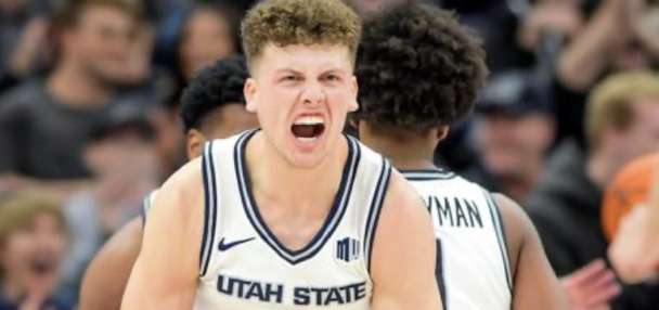 Utah State holds off Illinois State for neutral-site win