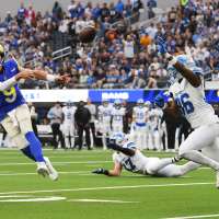 Matthew Stafford rallies Rams to 41-34 victory over Lions, clinching another playoff berth