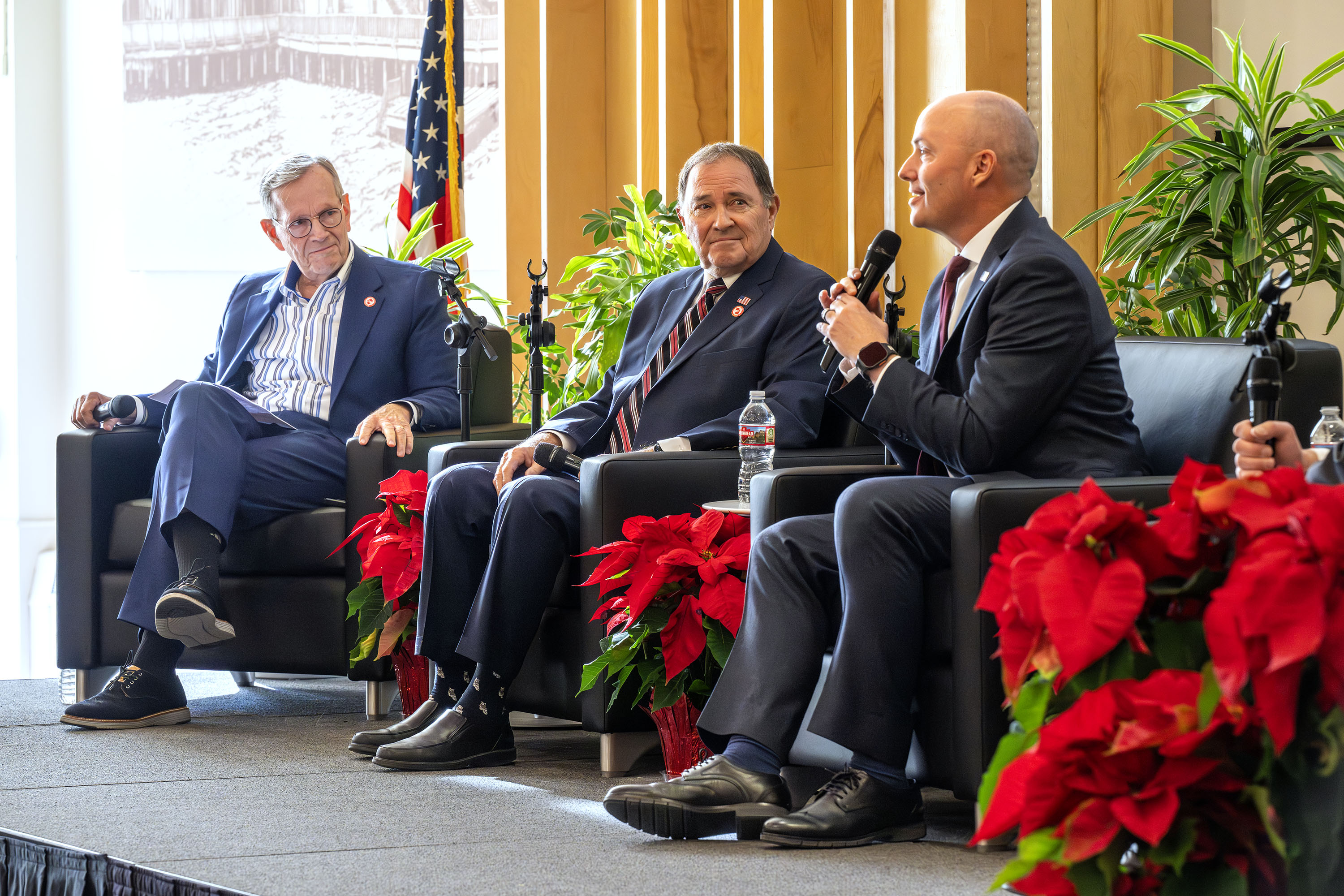 Cox and former Govs. Herbert, Leavitt speak on need for a 'higher standard' in politics