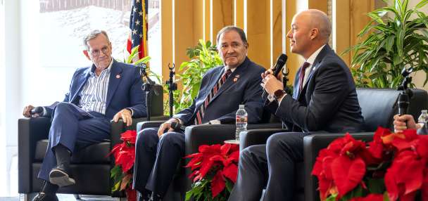 Cox and former Govs. Herbert, Leavitt speak on need for a 'higher standard' in politics