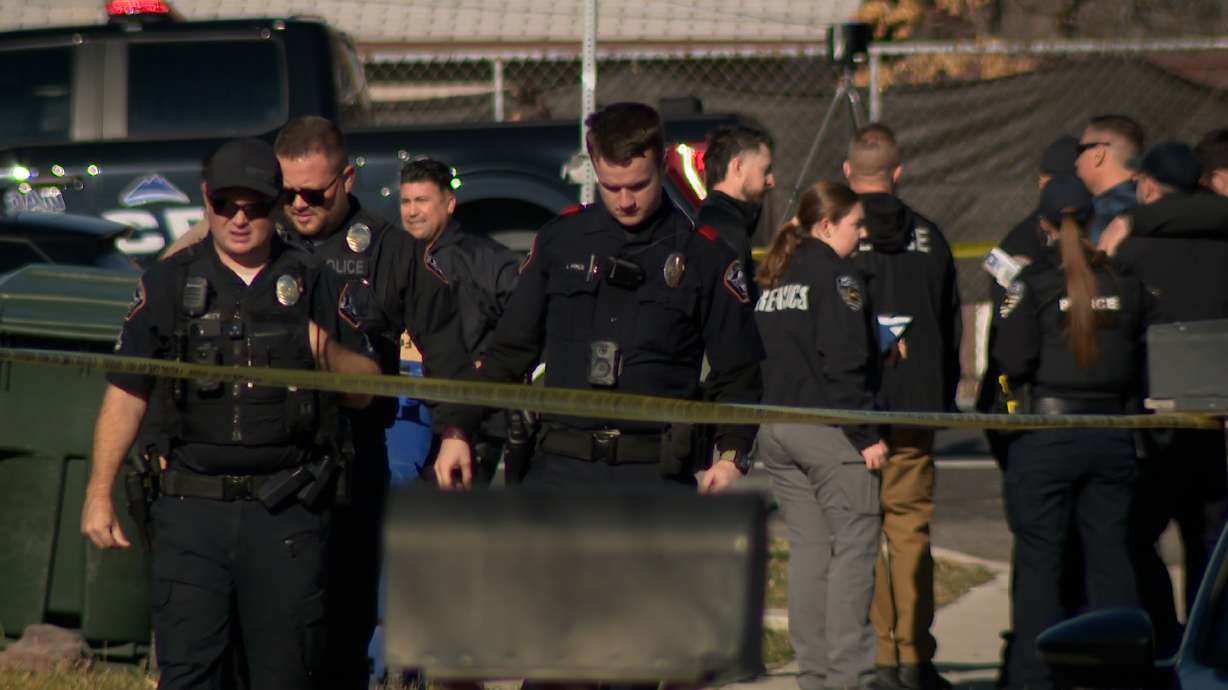 A barricaded man in West Valley City was critically injured after exchanging shots with police. Earlier, the man allegedly pointed a gun at another driver following a minor accident and then brandished a weapon at police.