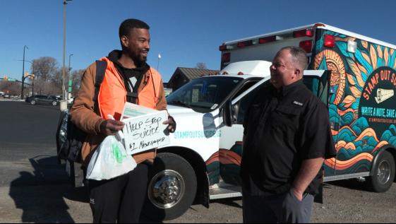 'Stamp Out Suicide': How a Utah man is using a newspaper to save lives
