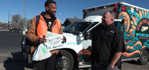 'Stamp Out Suicide': How a Utah man is using a newspaper to save lives