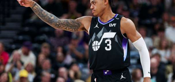 George scores 37 as Jazz top Mavericks in OT despite Flagg's career-high 42