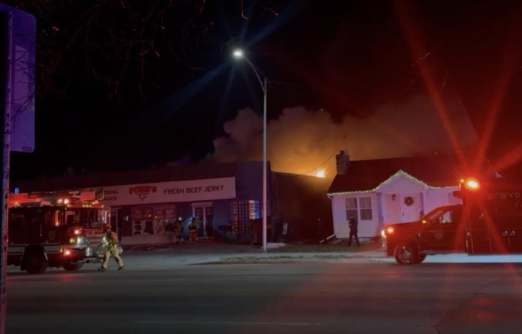 2 businesses burned in Provo fire