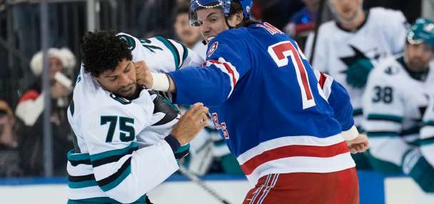 Back from injury, Rangers' Matt Rempe says he won't be deterred from dropping gloves