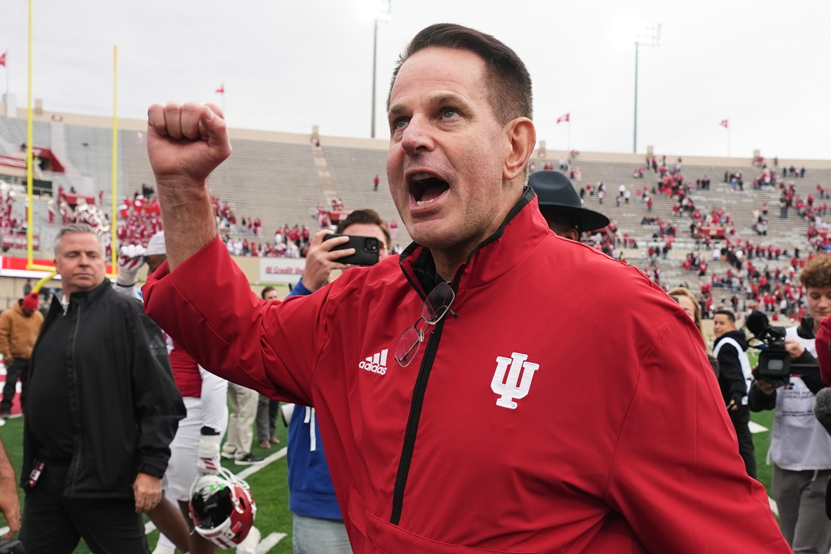 Indiana's Curt Cignetti becomes the first back-to-back winner of AP coach of the year