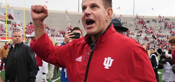 Indiana's Curt Cignetti becomes the first back-to-back winner of AP coach of the year