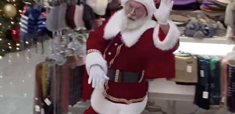 Have You Seen This? Santa Claus delights shoppers with roller skating performance in Slovenia