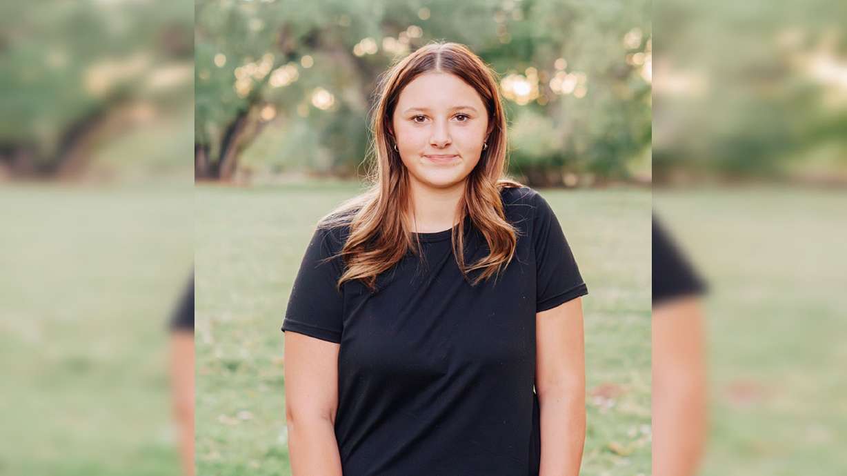 Alli Allred, 13, is in critical condition following a collision with an e-bike while riding her e-motorcycle in Washington, southern Utah, on Monday.