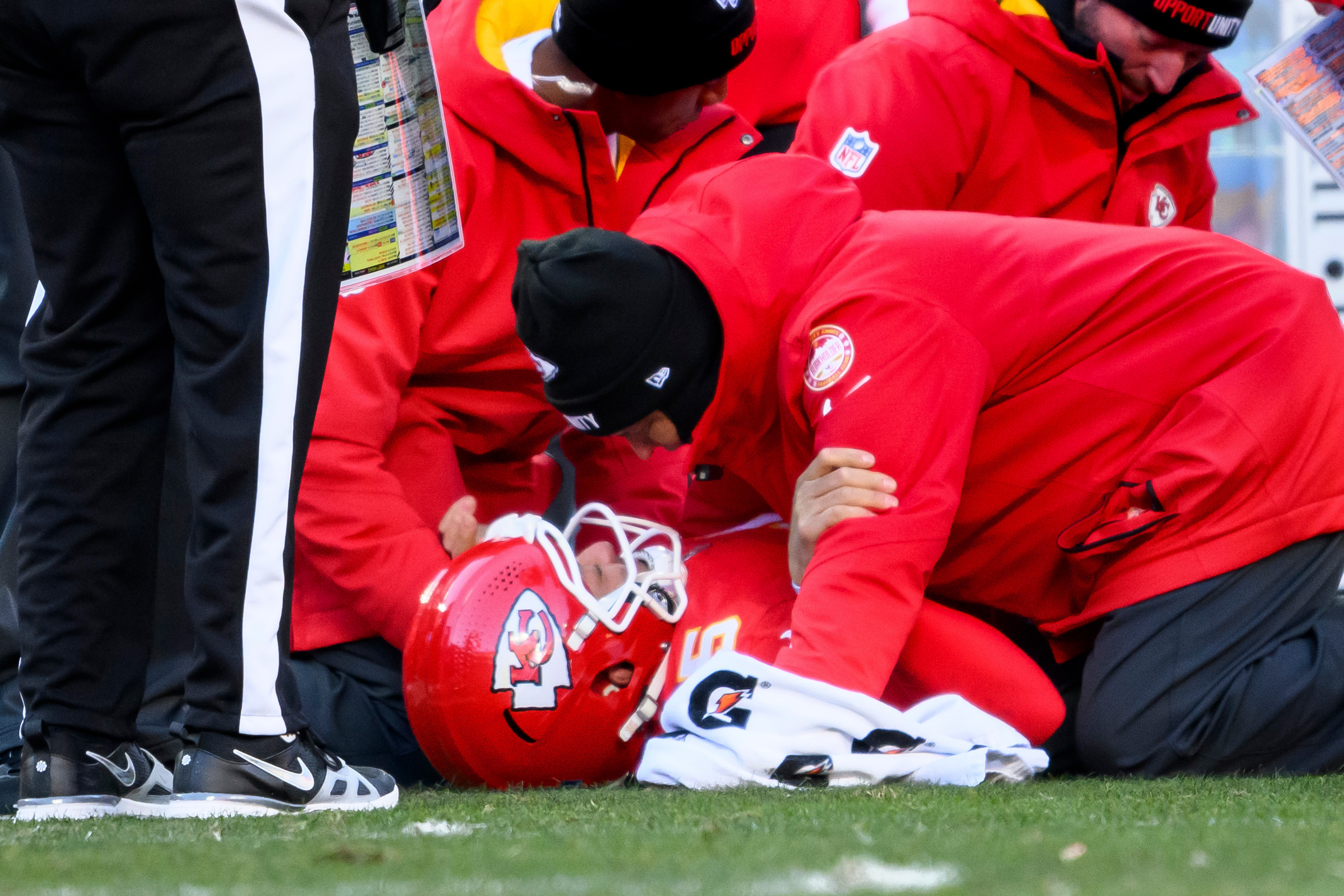Chiefs' Patrick Mahomes begins rehab after knee surgery with eye on Week 1 return in 2026