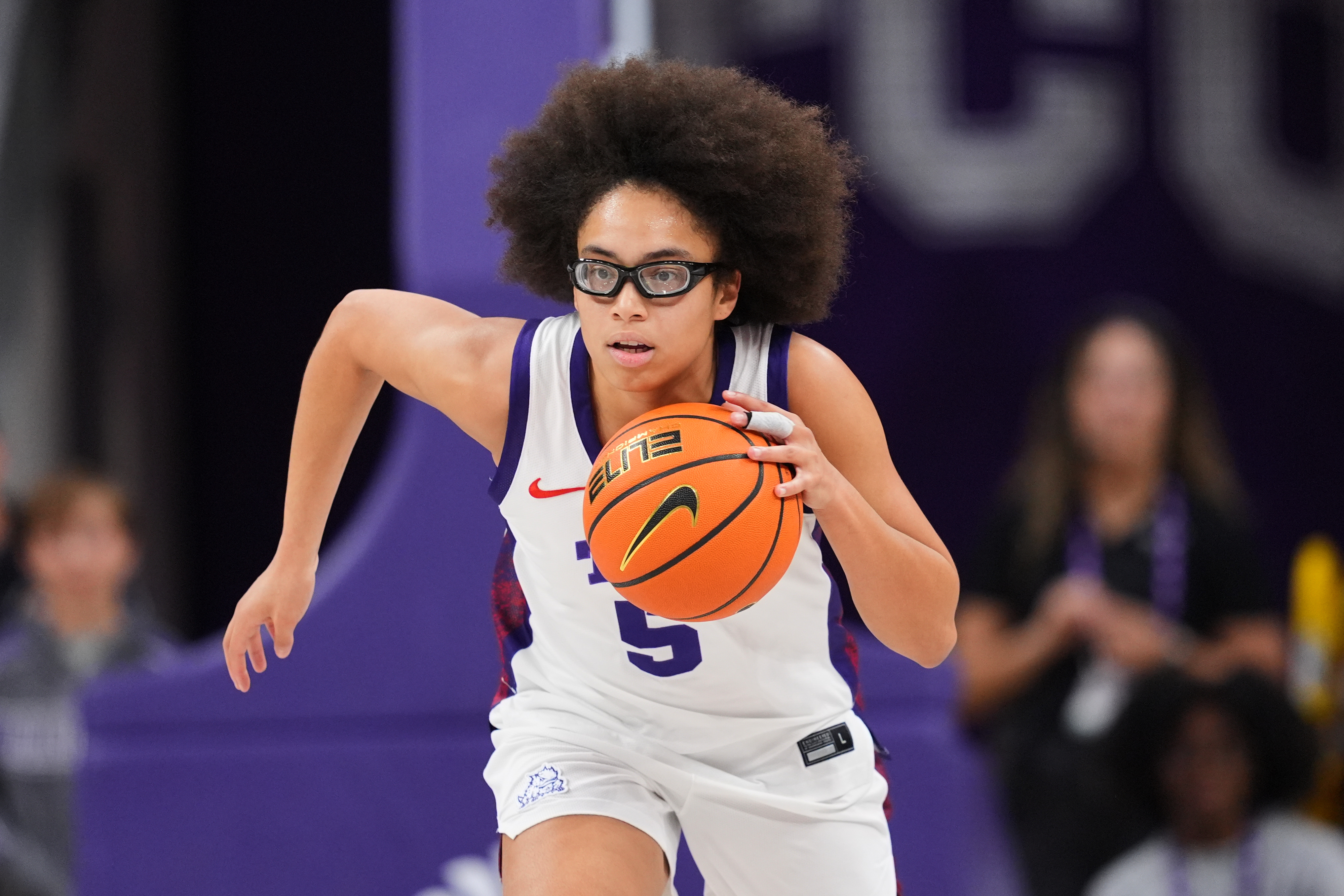 Olivia Miles' 4th triple-double in 5 games helps No. 8 TCU glide past BYU