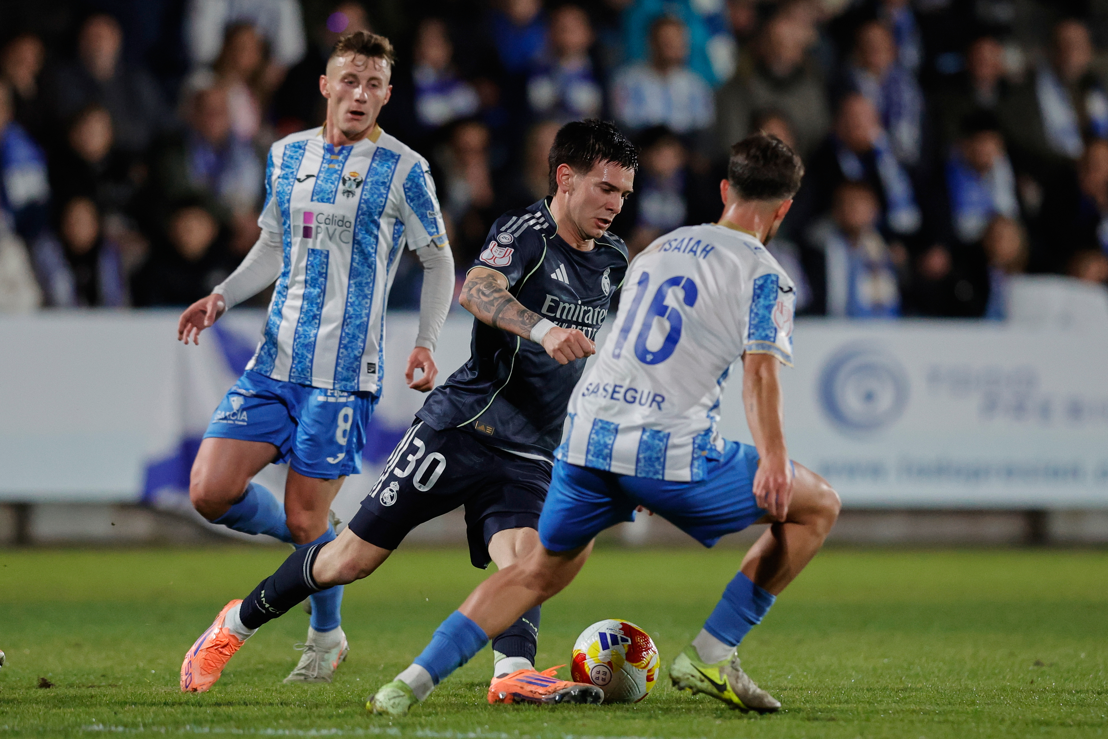 Mbappé scores twice in Real Madrid's narrow Copa del Rey win over 3rd-tier Talavera