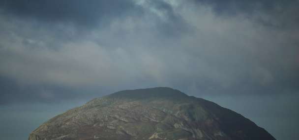 An uninhabited Scottish isle is home to the golden granite used in Olympic curling stones