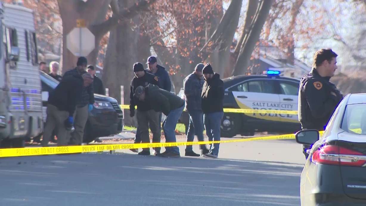 Salt Lake police have arrested a man in a shooting death early Sunday and say the incident may have been prompted by a drug debt.
