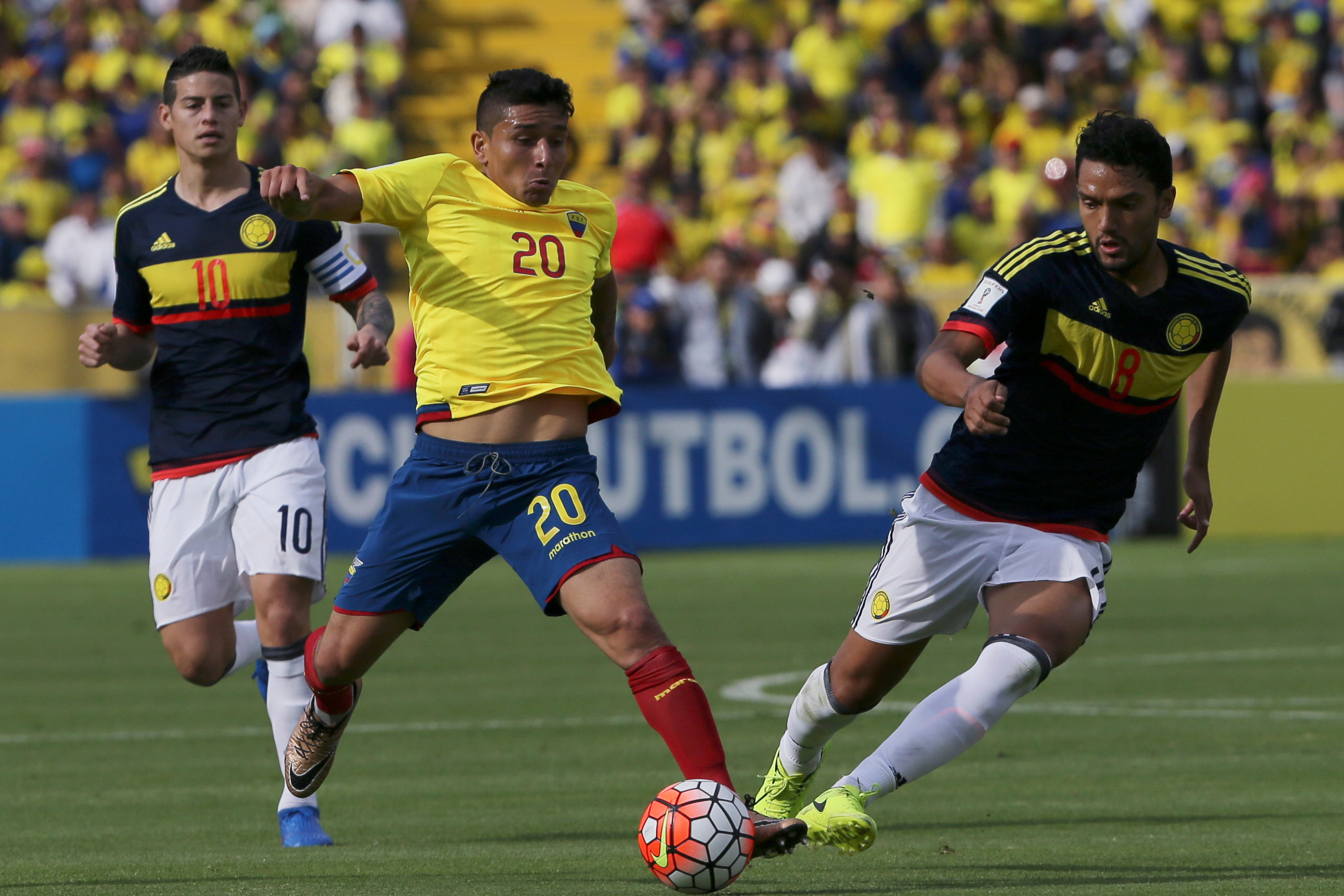 Ecuadorian police say soccer player Mario Pineida has been shot dead in an apparent attack