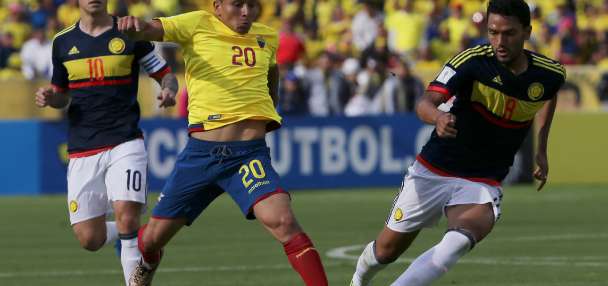 Ecuadorian police say soccer player Mario Pineida has been shot dead in an apparent attack
