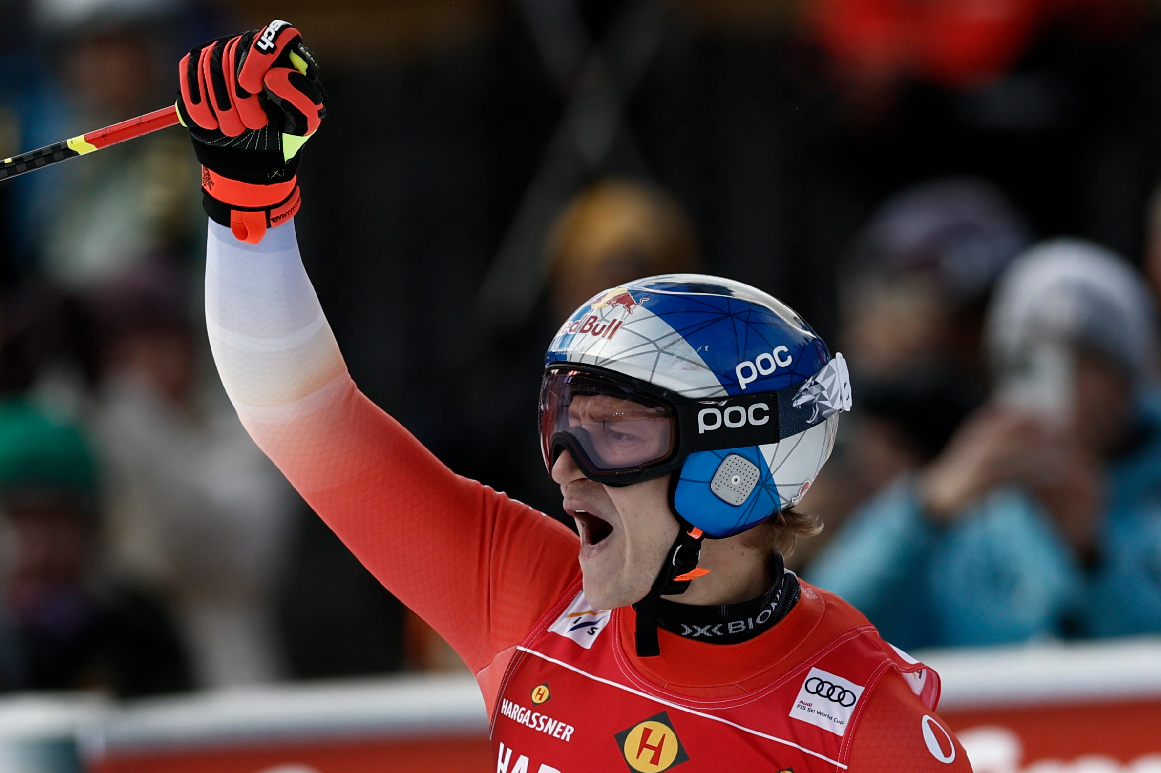 Swiss ski star Odermatt's 50th World Cup win ties him with Tomba for 4th on men's all-time list