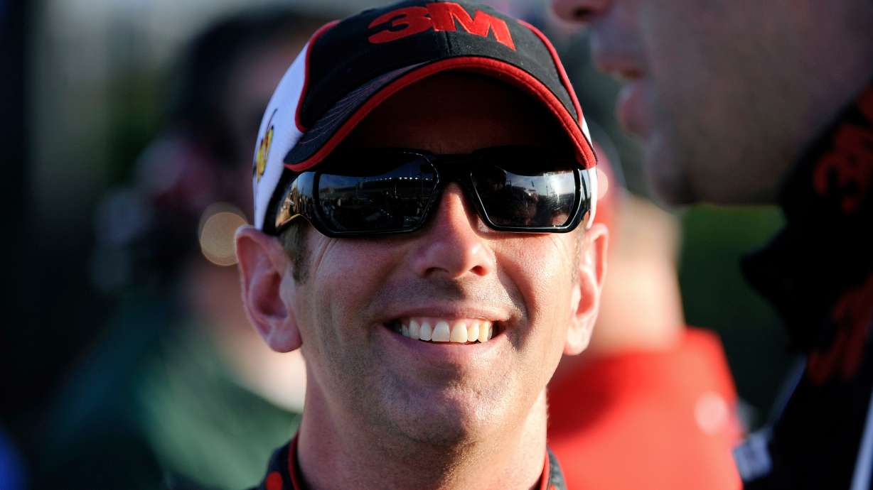 Greg Biffle during qualifying for the NASCAR Cup Series race at Atlanta Motor Speedway, Aug. 31, 2012, in Hampton, Ga. Biffle and his family were killed in a plane crash in North Carolina on Thursday.