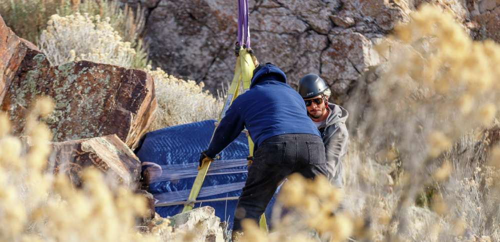 Church returns petroglyphs removed from Utah-Idaho border 80 years ago to Shoshone Nation