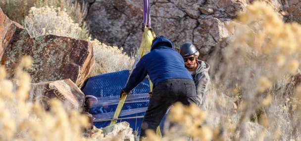 Church returns petroglyphs removed from Utah-Idaho border 80 years ago to Shoshone Nation