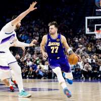 Doncic notches 40-point triple-double as Lakers escape Jazz 143-135