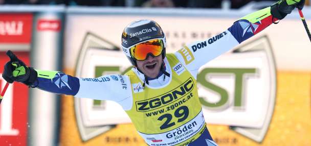 Zabystran stuns Odermatt in super-G to become first Czech man to win a World Cup race