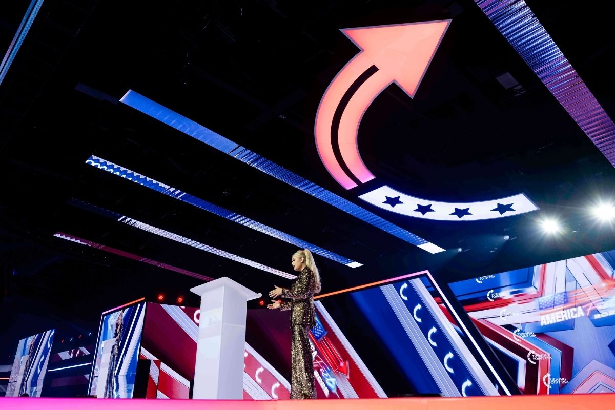 Erika Kirk steps up at AmericaFest