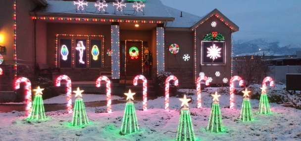 Utah Christmas lights map 2025 is live
