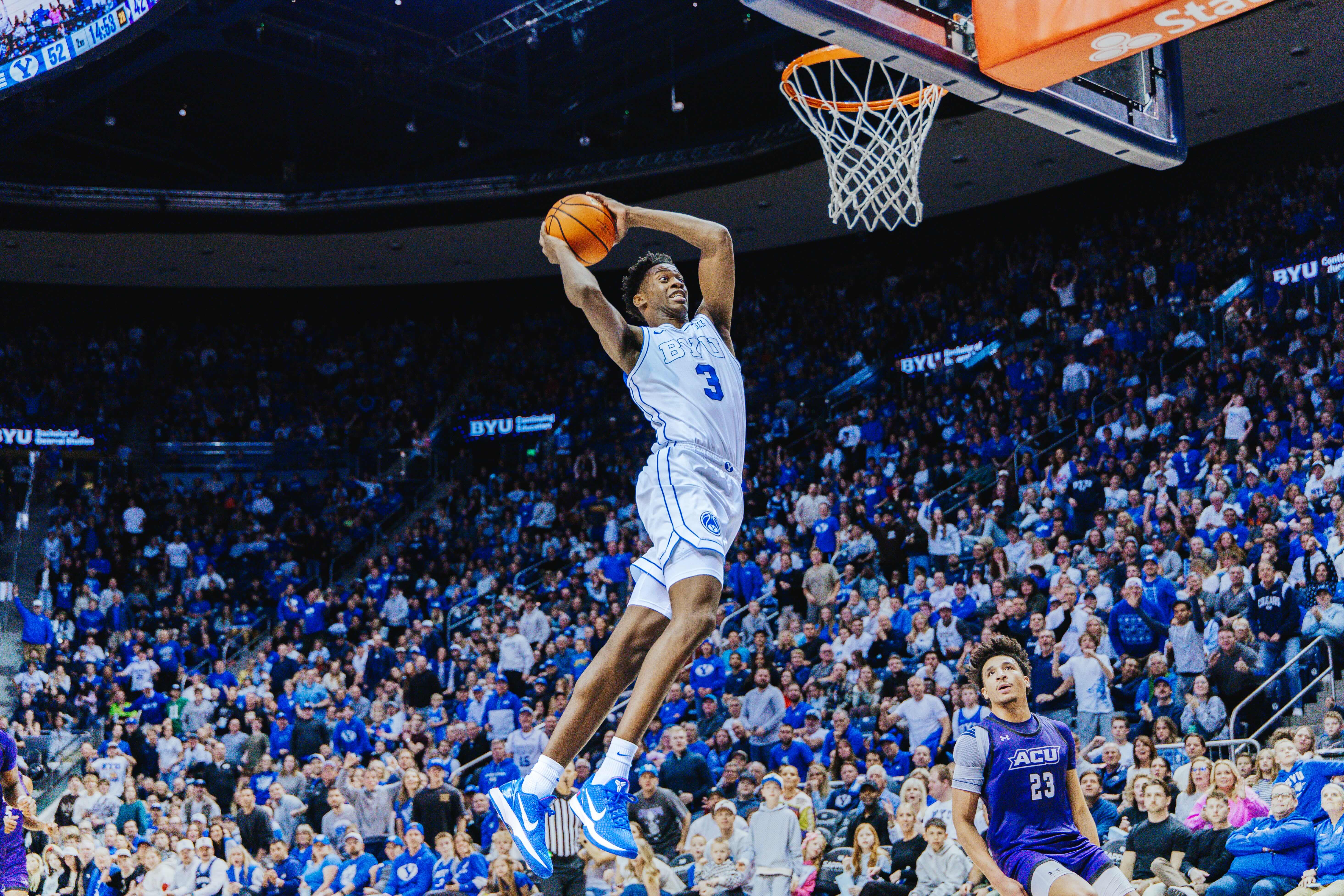 Dybantsa takeover guides No. 10 BYU to 18-point win over Abilene Christian