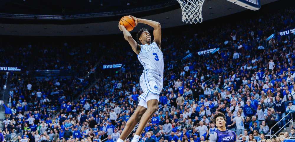 Dybantsa takeover guides No. 10 BYU to 18-point win over Abilene Christian