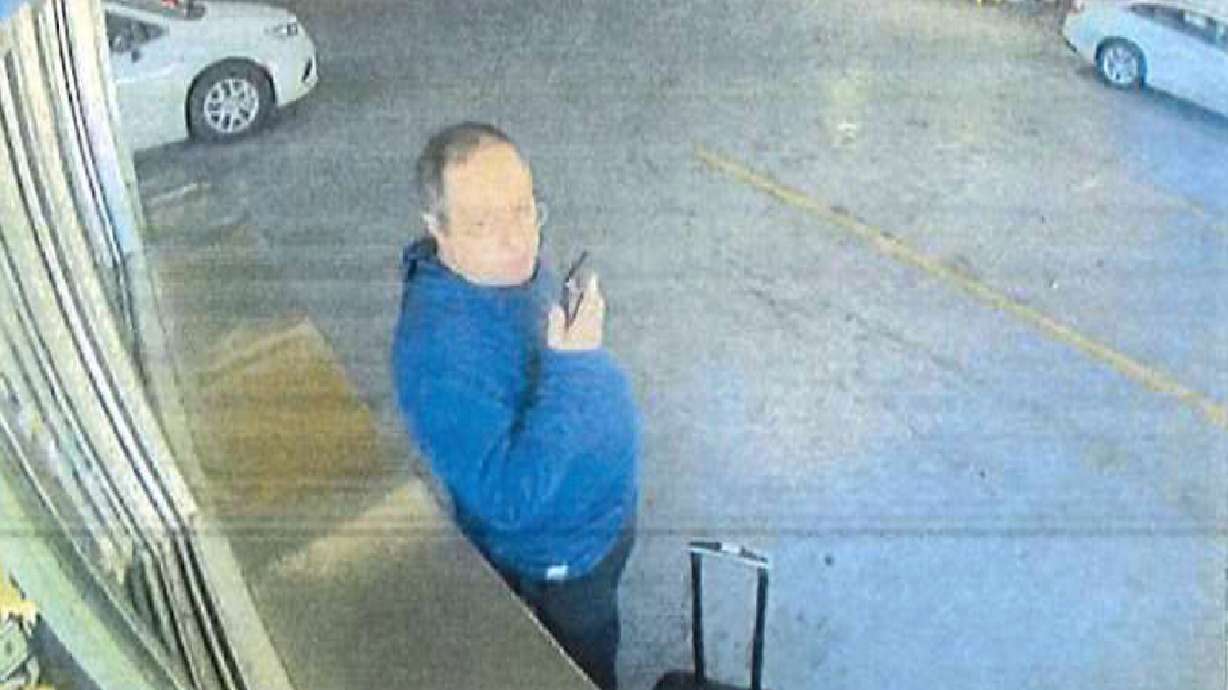 Surveillance images of Claudio Neves Valente, a suspect in the mass shooting at Brown University.