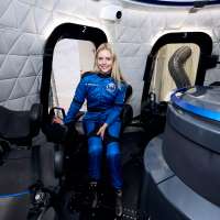 Paraplegic engineer becomes the first wheelchair user to blast into space