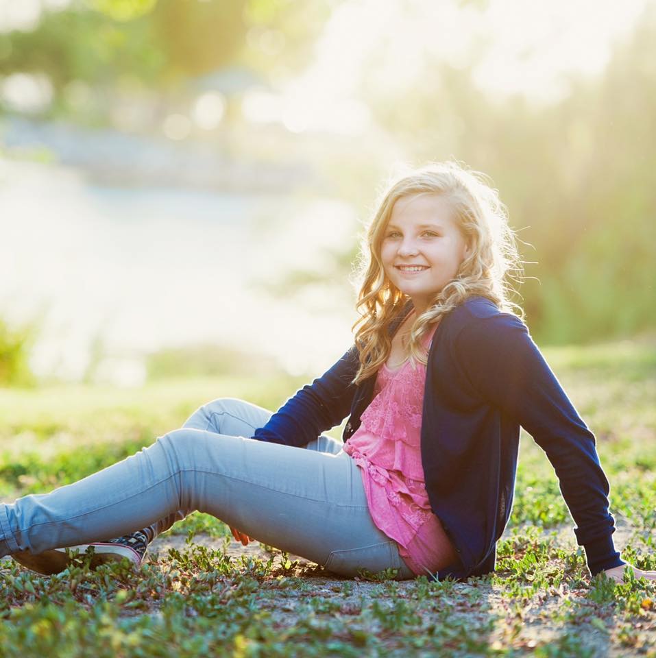 Baylee Hoaldridge, who tragically died from her burn injuries in 2015. Mountain Ridge High School students donated towards her foundation on Friday as part of the Season of Scarlet fundraiser.