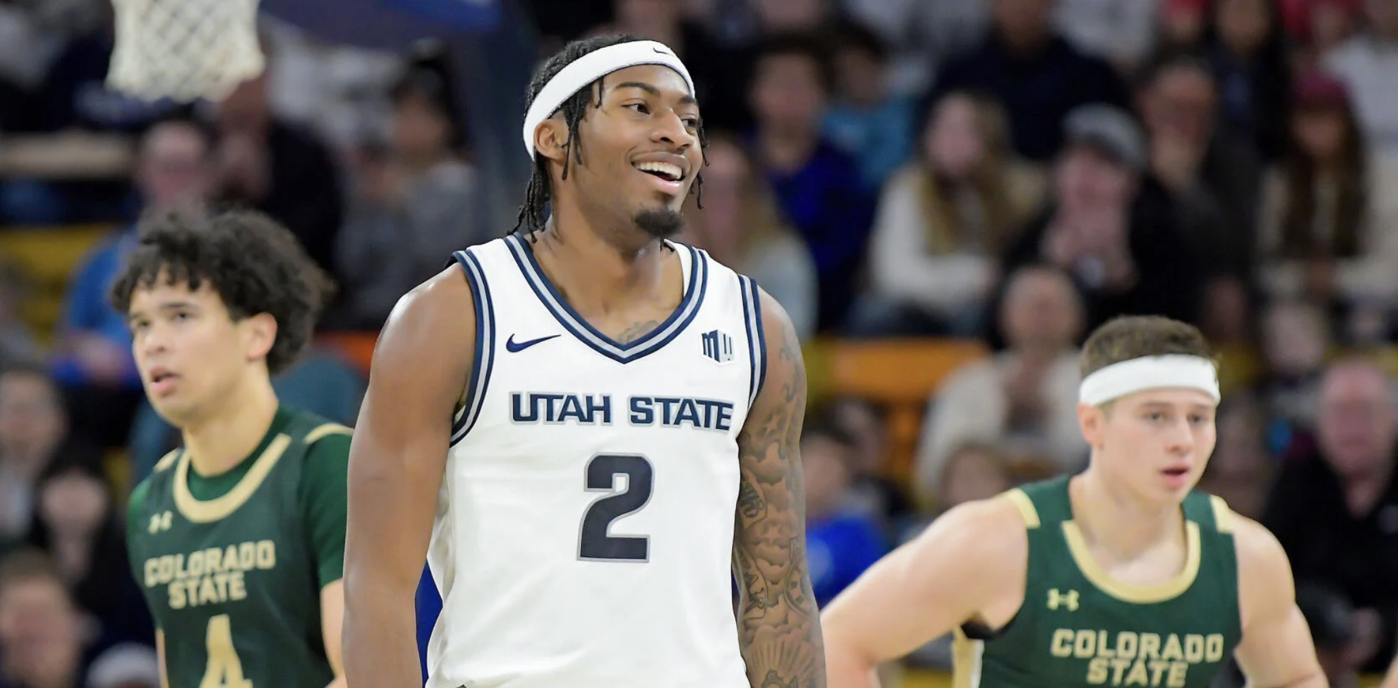 Utah State men's basketball blow by Colorado State in conference opener
